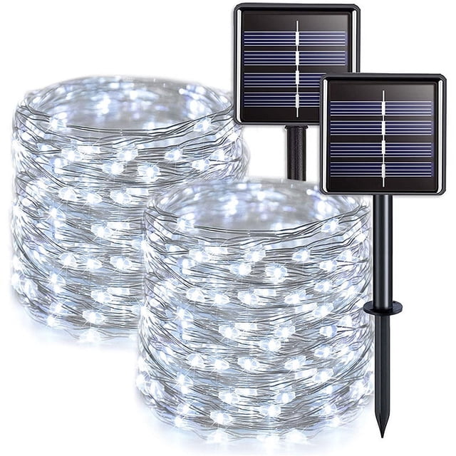 Luces de cadena LED YONGSHENG 32 metros 300 luces impermeables Blanco