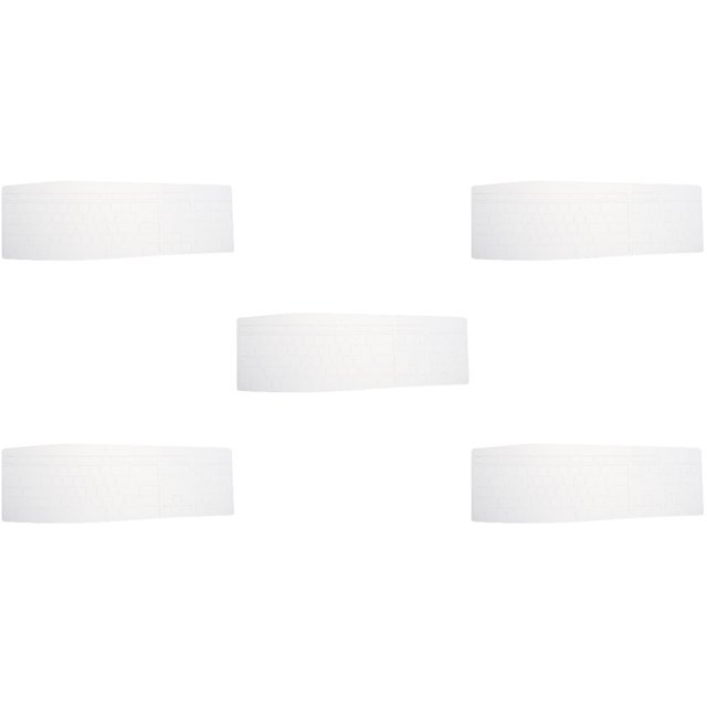 5 piezas de membrana para teclado de computadora, cubierta de piel para teclados, gel de sílice blanco