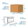 thumbnail image 4 of Horno Tostador con Freidora de Aire Hamilton Beach Mod. 31191J 6 en 1 Color Plata, 4 of 7
