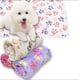 thumbnail image 1 of 1 Paquete De 3 Mantas Manta De Lana Premium Súper Suave Y Esponjosa para Mascotas Manta De Franela Engrosada para Perro Cachorro Gato Pata De Hueso De Corazón,M (76*52cm) JM, 1 of 5