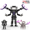 thumbnail image 2 of Nuevos bloques de construcción de inodoro Skibidi Titan Speakerman Upgrade 4.0 Drillman Clockman, juguetes de construcción de ladrillos para niños y adultos, regalo, 2 of 5