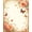 Peach, Pattern 5, variant on ODIKA 4'x6' Machine Washable Non-Slip Area Rug, Whimsical Insect & Floral Print Artistic High Traffic Rug, Peach, 156120