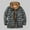 qa-gray, variant on OUSITAID Flannel Shirts for Men Plus Size Plaid Jackets Fall Button Down Shirt Jacket Modern Fit Long Sleeve Cardigan Jacket Warm Outerwear with Pocket
