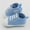 Blue, variant on URMAGIC Baby Girls Boys Canvas Sneakers High-Top Ankle Infant First Walkers Shoes 0-18 Months