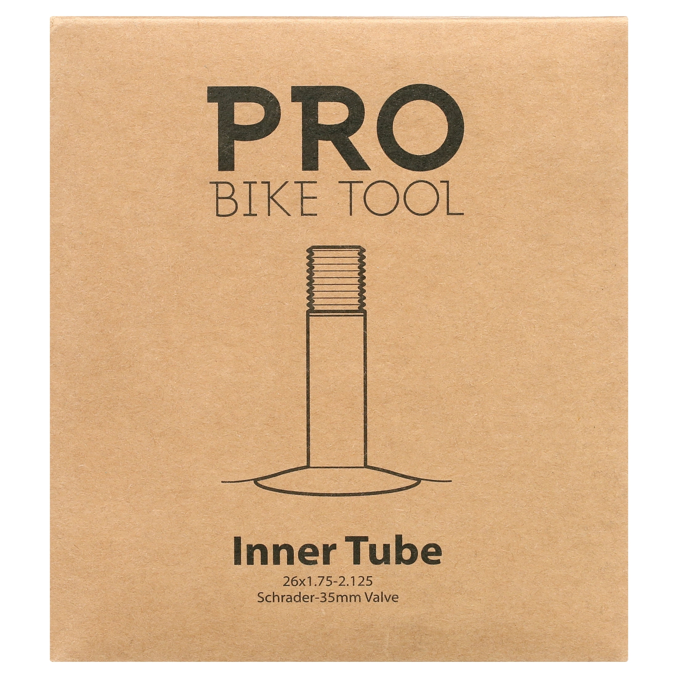 - 2 Pack - 26 Inch Bike Tube - Bicycle Inner Tube 26 175-225 Schrader