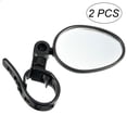 thumbnail image 3 of Miangastore une Paire de Rétroviseurs de Guidon de Vélo Super Transparents Résistants aux Explosions Légers Grand Angle Entièrement Réglables Rétroviseurs de Vélo (Noir), 3 of 9