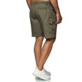 thumbnail image 5 of NOLDARES Mens Casual Cargo Shorts - Cotton Drawstring Stretch Summer Beach Shorts Twill Chino Short with Multi Pockets(AG,L), 5 of 5