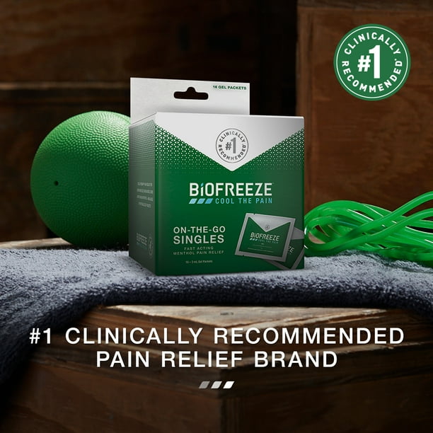 Biofreeze On-The-Go Pain Relieving Gel, Arthritis, Muscle, Joint