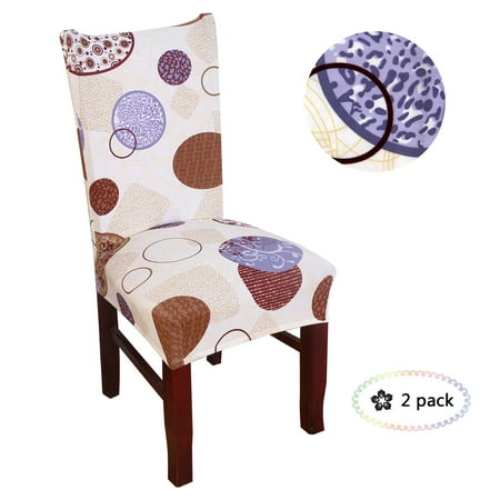 Reduce 2pcs Chair Covers For Dining Room Spendex Slipcovers Pattern Design By Argstar