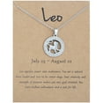 thumbnail image 1 of Fiudx Collar In Zodiaco, Colgante En Constelación, Regalo de Cumpleaños para Mujeres, Regalo de Vacaciones para Niñas, Joyería de Uso Diario, Regalo para Familiares y Amigos, Chapado En Aleación de 2, 1 of 1