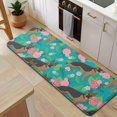 thumbnail image 5 of German Shepherd Dog and Flower Kitchen Rug Mat,Kitchen Runner Rugs Non Skid Washable,Decorative Kitchen Floor Mats for Kitchen,Sink,Laundry,17"x47.2", 5 of 7
