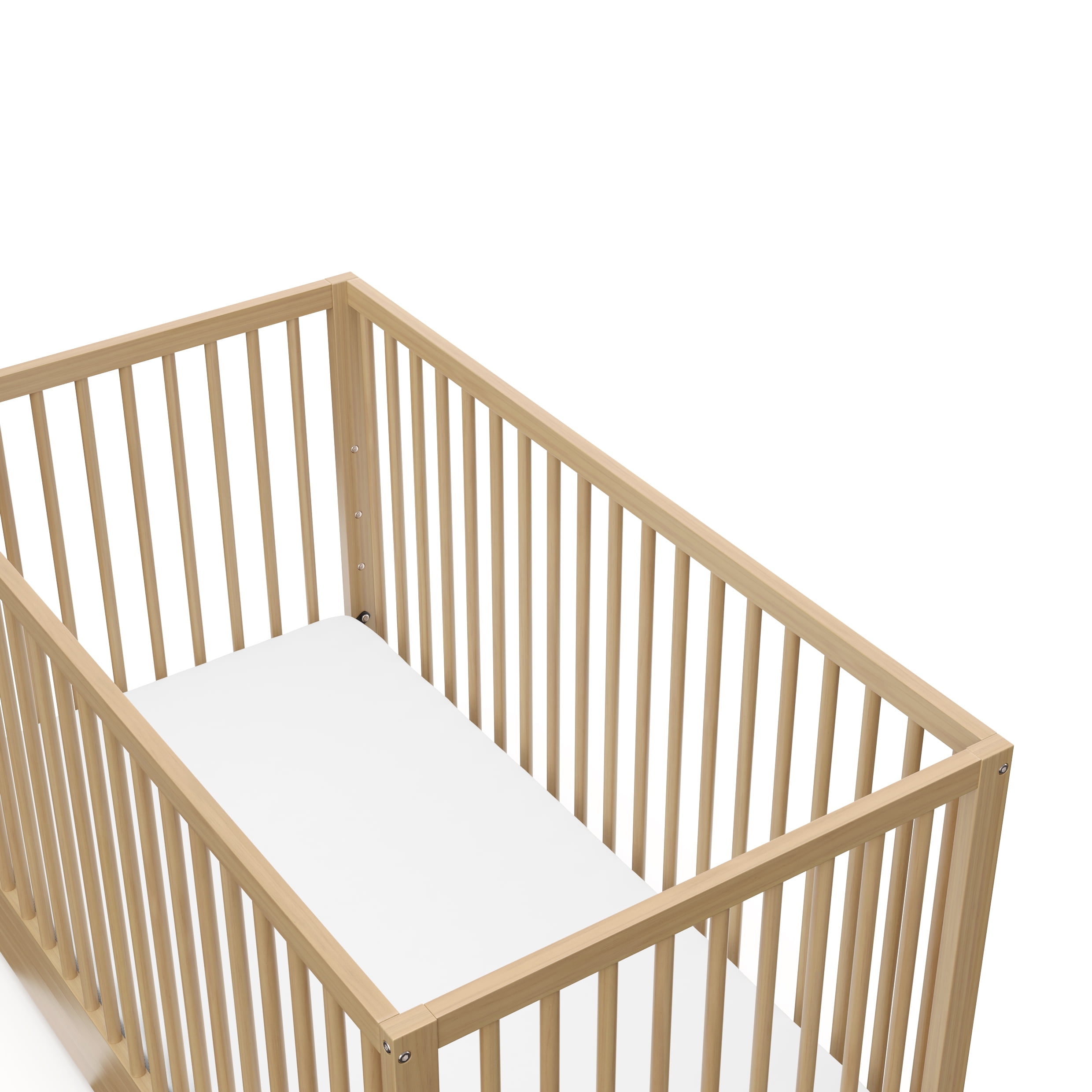 Graco Teddi 5-in-1 Convertible Baby Crib with Drawer, Driftwood