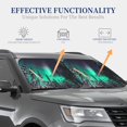 thumbnail image 4 of Sikiie Northern Lights 2 Print Foldable Car Windshield Sun Visor, Car Window Sunshade Suitable for Sedan, SUV and Truck Car Accessories-Small, 4 of 6
