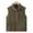 Army Green, variant on Toddler Baby Boy and Girls Fleece Outerwear Vests Sleeveless Zipper Jacket Solid Color Vest Coat Spring Fall Winter Clothes (5-7 Years,Army Green)