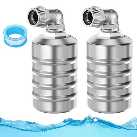 

New Home Essentials 304 Stainless Steel Fully Automatic Water Level Control Float 2024 New Auto Shut Off Mini Float Automatic Water Level Controller for Water Tank Bedroom Decor