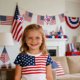 thumbnail image 5 of USA Patriotic Headband Red White Blue Star Hair Accessory Flag Hairband For Women Girls Independence Day Party Decorations, 5 of 9