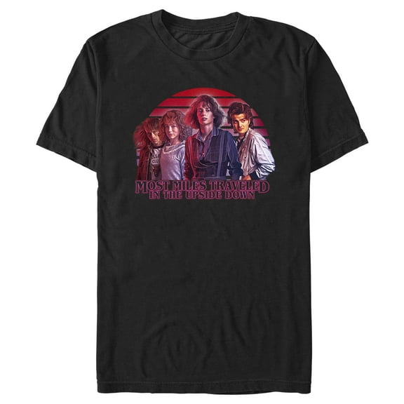 Netflix Men's Stranger Things Teen Group Shot Graphic T-Shirt