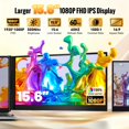 thumbnail image 2 of Extensor de pantalla triple para laptop Cybotioe de 15,6" Full HD 1080P, 2 of 8