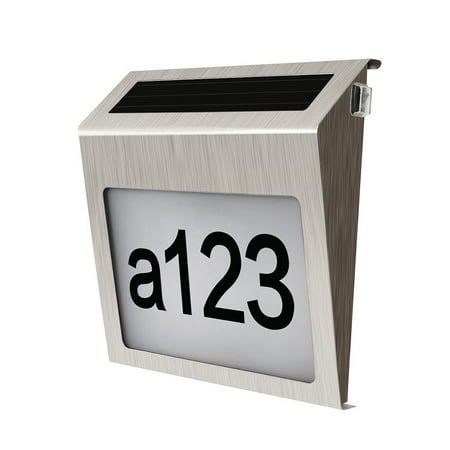 

Toma Solar Led Digital Light Control Solar Wall Light Solar House Sign