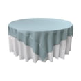 thumbnail image 1 of LA Linen TCpop90x90-BlueLgtP18 Nappe Carrée en Polyester Popeline, Bleu Clair - 90 x 90 Po., 1 of 4