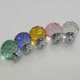 thumbnail image 2 of Manija de cristal de Color, cajón esférico de diamante de un solo orificio, armario, manija de muebles para el hogar, accesorios de Hardware Conjuntos de muebles de dormitorio Transparente 30 mm Bewildely  JJ12822-01B, 2 of 6