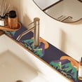 thumbnail image 2 of Yayeee Faucet Mat for Kitchen Sink 30" Diatomite Long Splash Guard Pad, Abstract Animals, 2 of 7