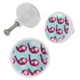 thumbnail image 2 of 4 Pcs Elephant Knobs for Kitchen Cabinet Cupboard Dresser Bookcase Drawer Pulls Handles Round Home Decor, 2 of 5