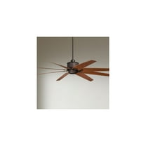 72" Casa Vieja Predator Rustic Farmhouse Indoor Outdoor Ceiling Fan with Remote Control English Bronze Cherry Damp Rated for Patio Exterior House Home
