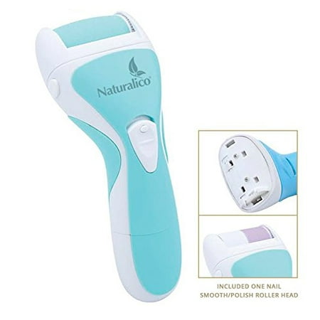 Naturalico Waterproof Electric Callus Remover / The Best Rechargeable, Cordless Personal Foot Pedicure File Tool & Shaver| Remove Dead/Hard/Cracked Skin Effortlessly| Your Spa At
