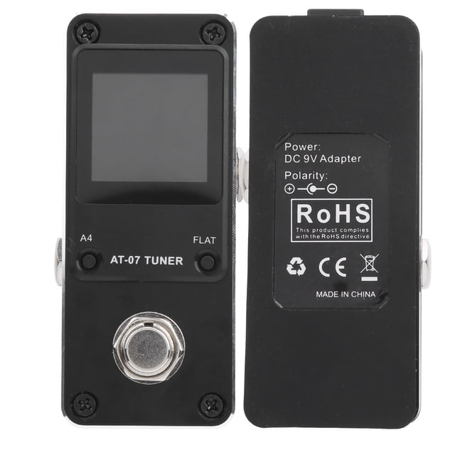 Accordeur de Pédale de Guitare Électrique, Accordeur de Pédale de Basse Électrique Résistant à l'Usure pour Remplacement Usage Général Usage Professionnel pour Guitare