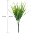 thumbnail image 3 of Morttic Artificial Shrubs Bulk, Plastic Plants Aquatic Grass Fake Green Bushes Greenery Leaves Wedding Indoor Outdoor Home Garden Office Table Centerpieces Arrangements Decoration, 3 of 16