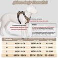 thumbnail image 2 of Arnés para Perro Grande Mediano Chico con 3 Hebillas y Funda Airtag, Pechera para Perro Ajustable Sin Tirones Fácil de Poner, Arneses para Perros Reflectante Transpirable para Caminar Entrenar, 2 of 4