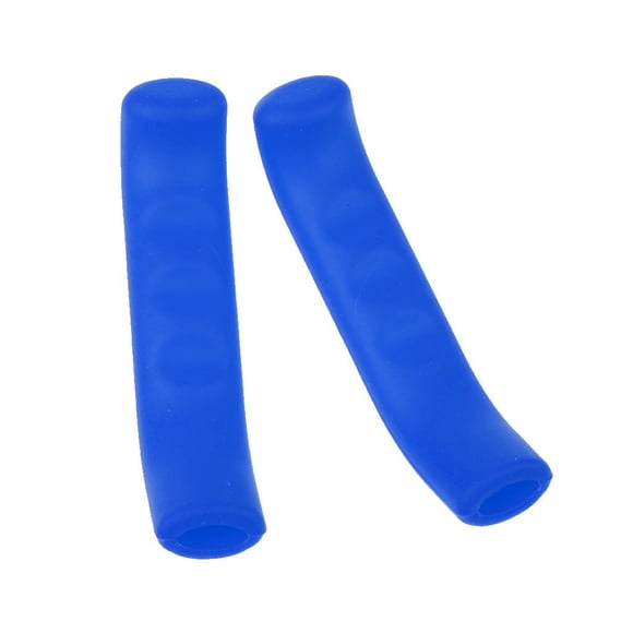 Juego de 4 protectores para bielas de bicicleta de carretera Azul