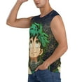 thumbnail image 3 of Anime My Hero Academia Men's Tank Top Lightweight Summer Sleeveless Tee Shirt Muscle Tank Tops Workout T-Shirts Casual Athletic Undershirts, 3 of 7