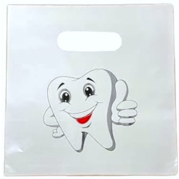 Thumbs Up Dental Supply Bag 9X9in - 100 Bags