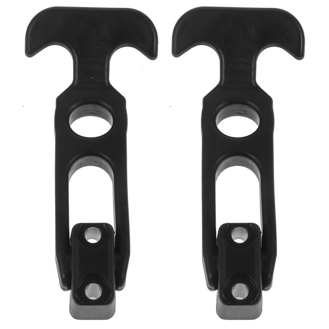 Shisuyan THandle Hasp Rubber Comfortable Touch Various Applications 2Pcs 4.13X1.77X0.98in
