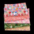 thumbnail image 4 of 5 Piezas Oro Estampado Patchworks Estilo Japonés Coser Tela Parches Tipo 1 Sunnimix Tela de algodón de estilo japonés, 4 of 8