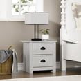 thumbnail image 2 of GALANO Geodarno 2 Drawer Nightstand - Dusty Grey Oak, 2 of 6