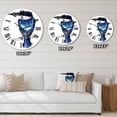 thumbnail image 4 of Designart 1 in Quartz Traditional Wall Clock, 4 of 5