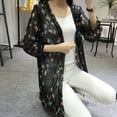 thumbnail image 2 of Ladies Korean Shirt  Uv Protection Ultra-Thin Sun Protection Clothing Birds Size, 2 of 9