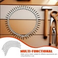thumbnail image 3 of OULII 1000Pcs Self Tapping Drywall Screws with Wall Anchors Silver Plastic for Furniture Mounting, 3 of 8