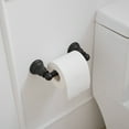 thumbnail image 3 of 5-Piece Bath Hardware with Towel Bar Towel Hook Toilet Paper Holder and Towel Ring Set in Oil Rubbed Bronze, 3 of 14