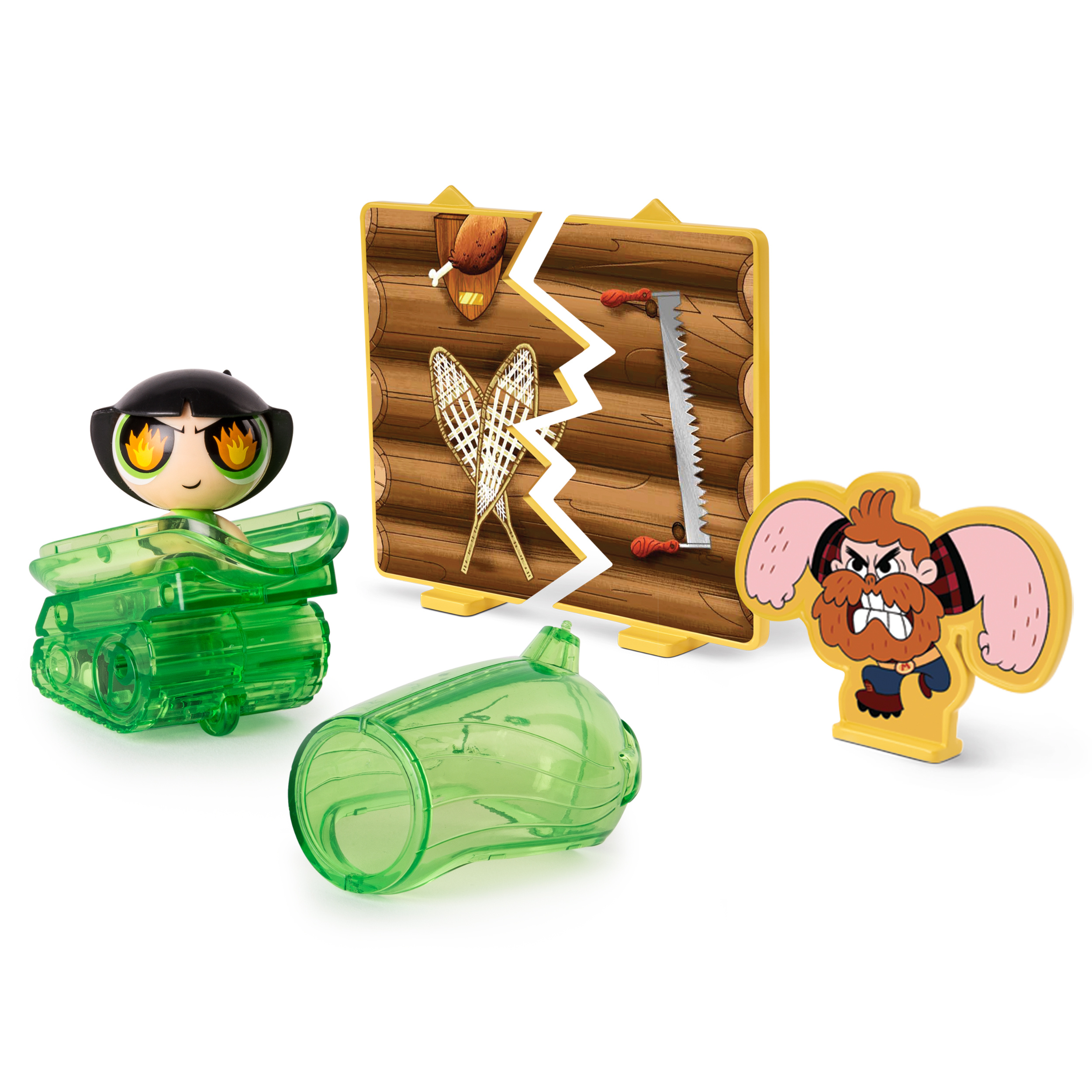 The Powerpuff Girls, Aura Power Pod with 2 inch Buttercup Figure, by Spin Master - image 2 of 5