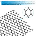 thumbnail image 4 of Hojas de metal perforadas Uxcell 4"L x 4"W, 2Pcs 20Ga 6x14mm de agujero hexagonal de malla de aluminio expandido para ventilación, filtración, rejilla de ventilación, pantalla de guardia, negra, 4 of 7