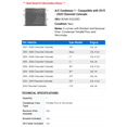 thumbnail image 2 of A/C Condenser 1 - Compatible with 2015 - 2020 Chevrolet Colorado - Autopart Premium, 2 of 2