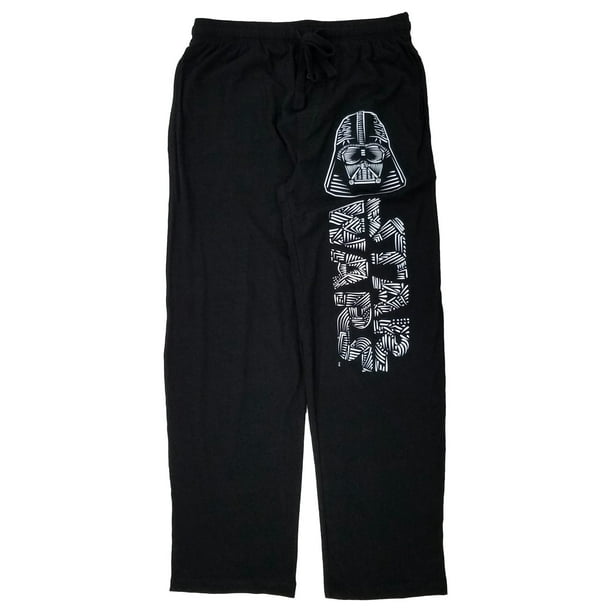 Star Wars Mens Black Darth Vader Sleep Pants Lounge Pants Pajama