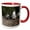 Red/White, variant on 3drose, Half a Million Magellanic Penguins Arrive at the Patagonia Coasts in the Chubut Province., 11oz Mug