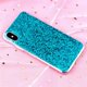 thumbnail image 1 of Funda de teléfono con purpurina para iPhone 13 12 11 14 Pro Max, funda de cristal epoxi suave de lujo para iPhone XR XS 6 7 8 Plus SE, Fundas con lentejuelas Tan Jianjun unisex, 1 of 2
