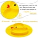 thumbnail image 4 of Platos de silicona divididos para niños pequeños, platos portátiles antideslizantes con ventosa para niños, bebés y niños, plato de cena para bebés sin BPA (amarillo pato), 4 of 8