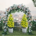 thumbnail image 4 of Outdoor Fake Flowers, Baby's Breath Ground Plug Decor, Artificial Garden Plants, UV Resistant Lawn Ornament, Simulation Flower Stakes for Yard Courtyard Decoration, 4 of 6
